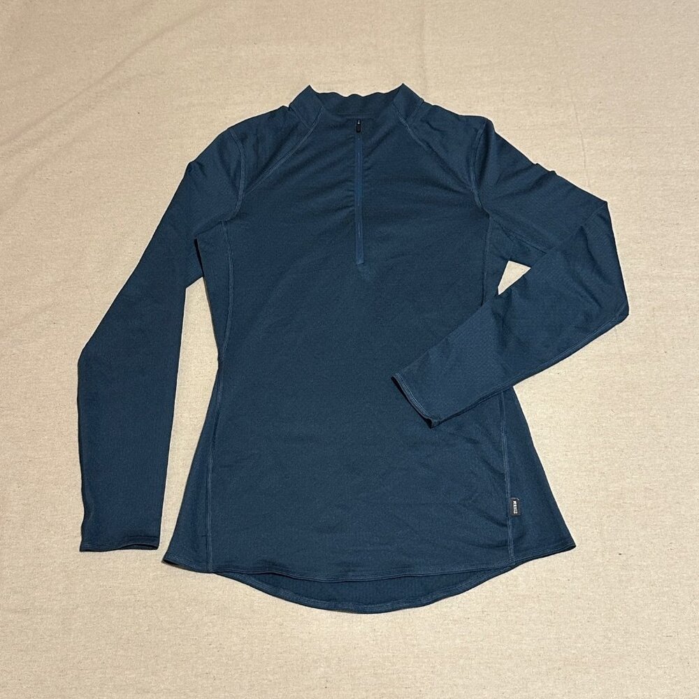 REI Shirt Women's Long Sleeve Activewear 1/4 Zip Lightweight Pullover X-Small XS